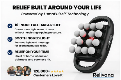 Professional 16-Head Deep Tissue Massager